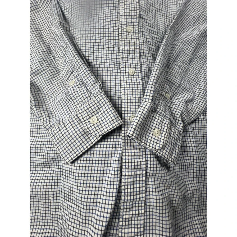 Polo Ralph Lauren Shirt Mens‎ XL Blue Multicolor Plaid Classic Fit Button Down